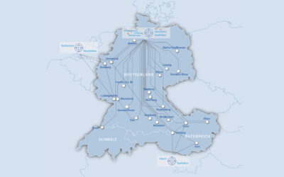 100 connections from and to Bremen