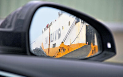 First cars loaded at Mosolf Auto Terminal