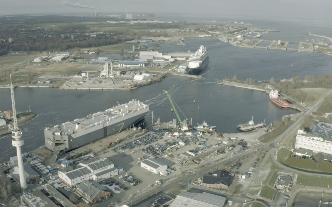 Jade-Dienst GmbH – Premiere der neuen Linie am Terminal des Jade-Dienst