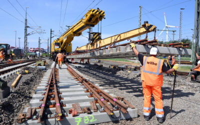 TRACK RENEWAL AT IMSUMER DIKE