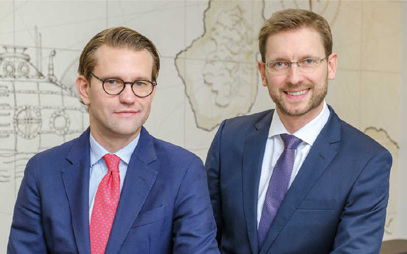 Portrait von Patrick Tillery und Nico Nöldner