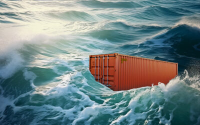 Container overboard